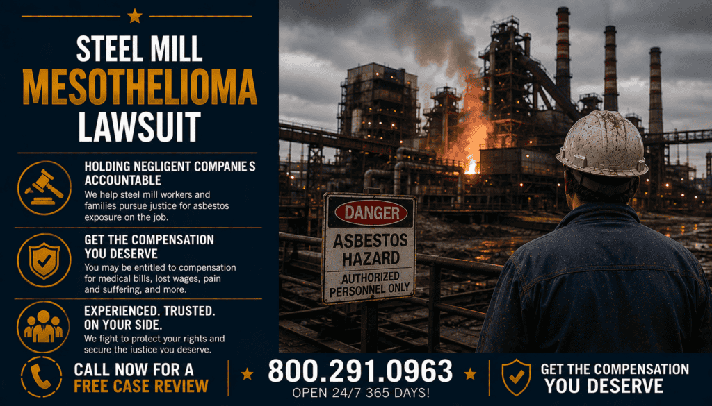 Steel Mill Wrongful Death Lawsuit - Mesothelioma
