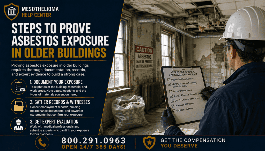 Steps to Prove Asbestos Exposure in Older Buildings - Mesothelioma
