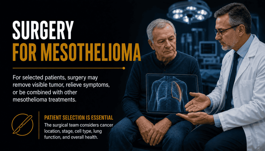 Surgery for Mesothelioma - Mesothelioma Diagnosis