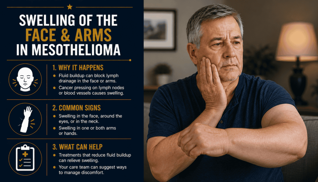 Swelling of the Face & Arms in Mesothelioma - Mesothelioma Symptom