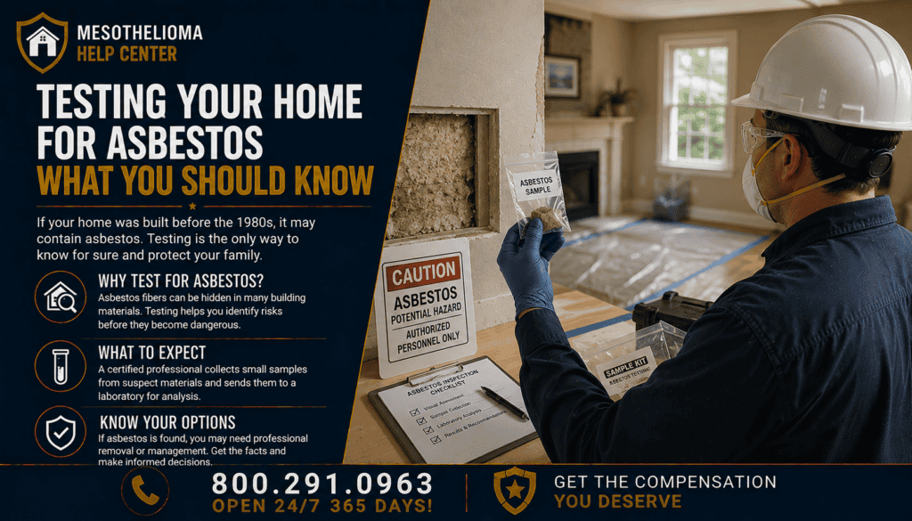 Testing Your Home for Asbestos - What You Should Know - Mesothelioma