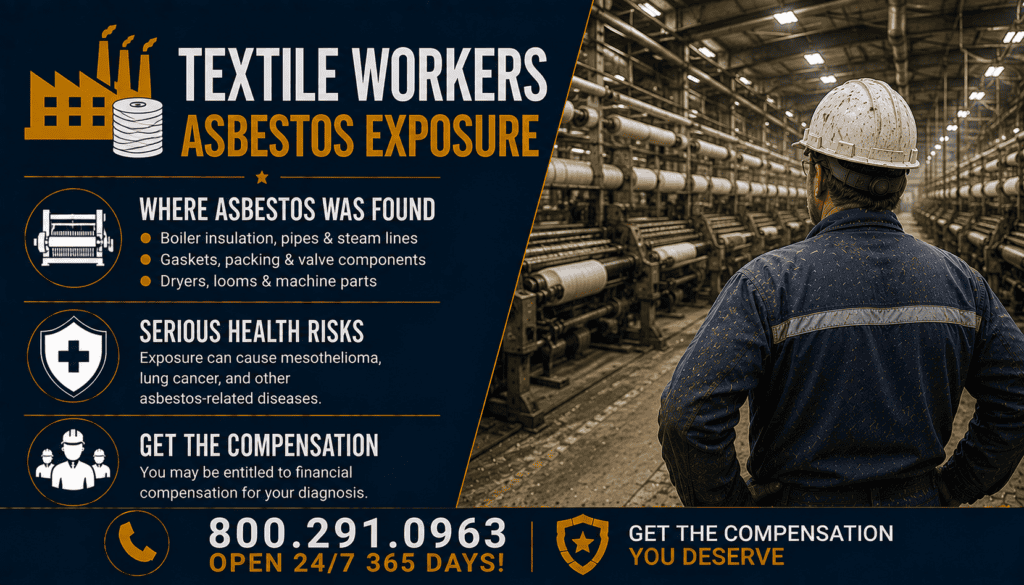 Textile Workers Asbestos Exposure - Mesothelioma