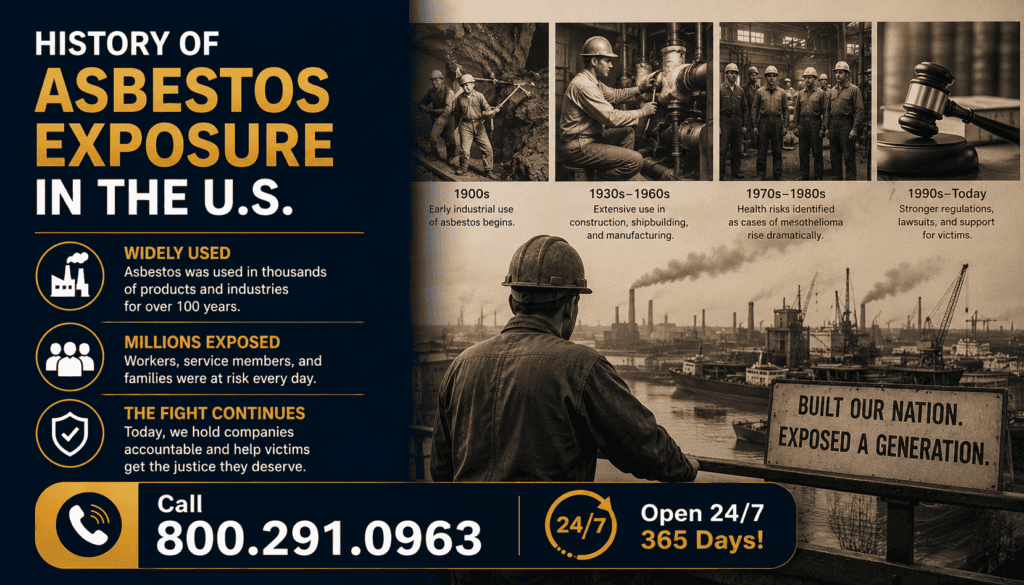 The History of Asbestos Exposure in the U.S.