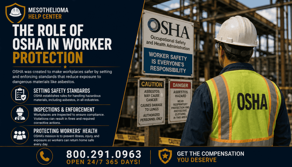 The Role of OSHA in Worker Protection - Mesothelioma Asbestos Exposure