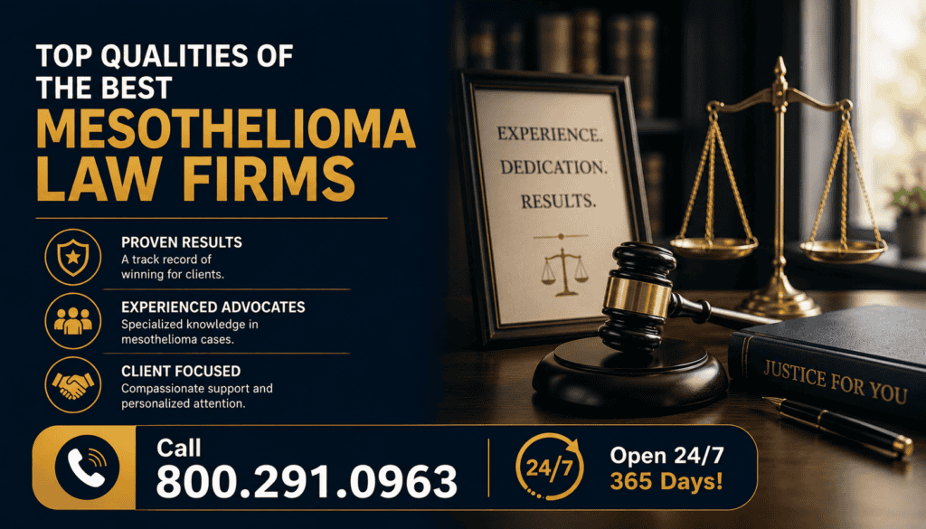 Top Qualities of the Best Mesothelioma Law Firms
