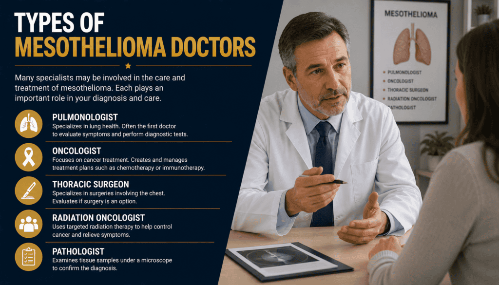 Types of Mesothelioma Doctors - Mesothelioma Diagnosis