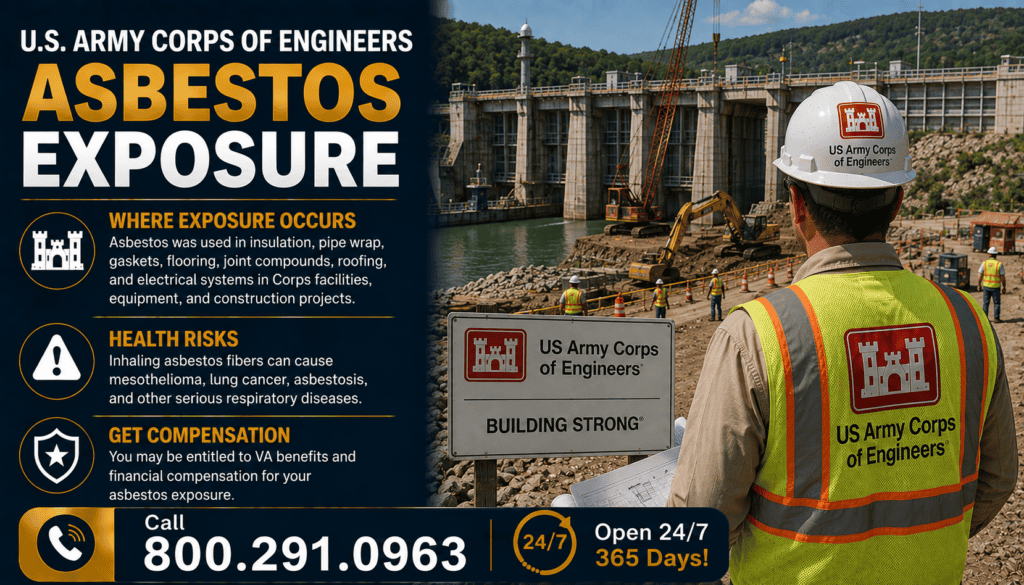 U.S. Army Corps of Engineers Asbestos Exposure - Mesothelioma