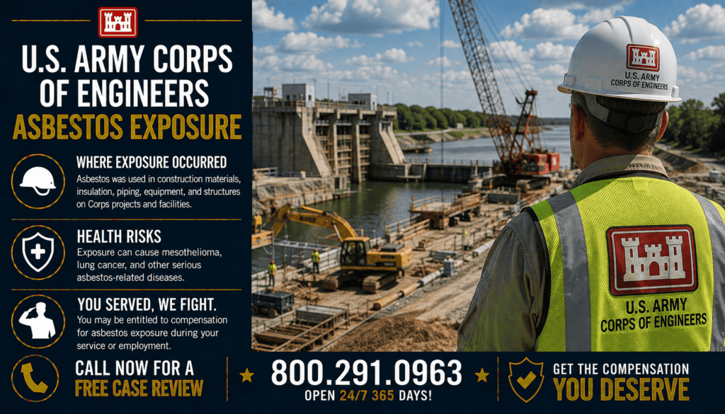 U.S. Army Corps of Engineers Asbestos Exposure - Mesothelioma Asbestos Lawsuit