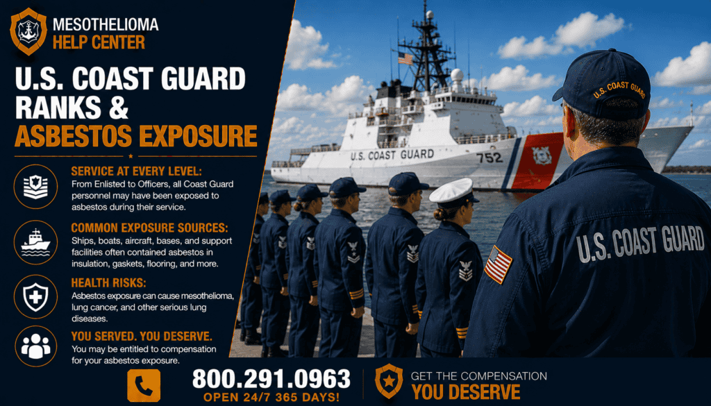 U.S. Coast Guard Ranks & Asbestos Exposure - Mesothelioma