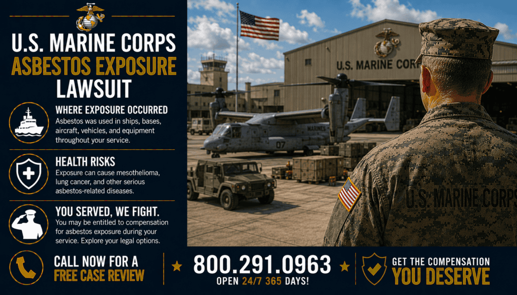 U.S. Marine Corps Asbestos Exposure Lawsuit - Mesothelioma