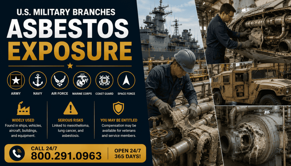 U.S. Military Branches Asbestos Exposure - Asbestos Exposure