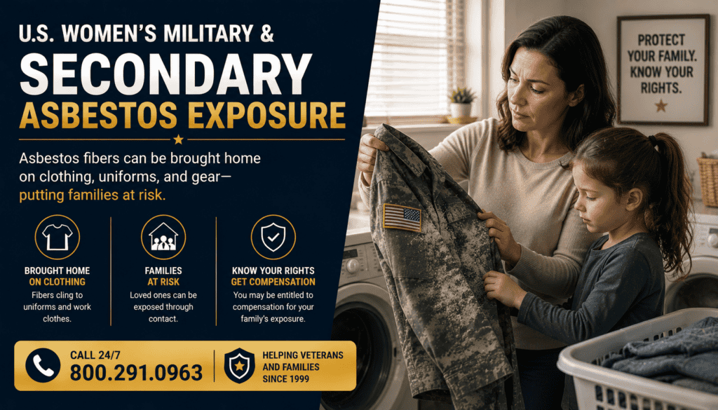 U.S. Women's Military & Secondary Asbestos Exposure - Mesothelioma Lawsuit