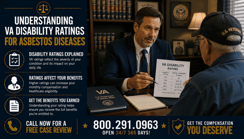 Understanding VA Disability Ratings for Asbestos Diseases - Mesothelioma Lawsuit