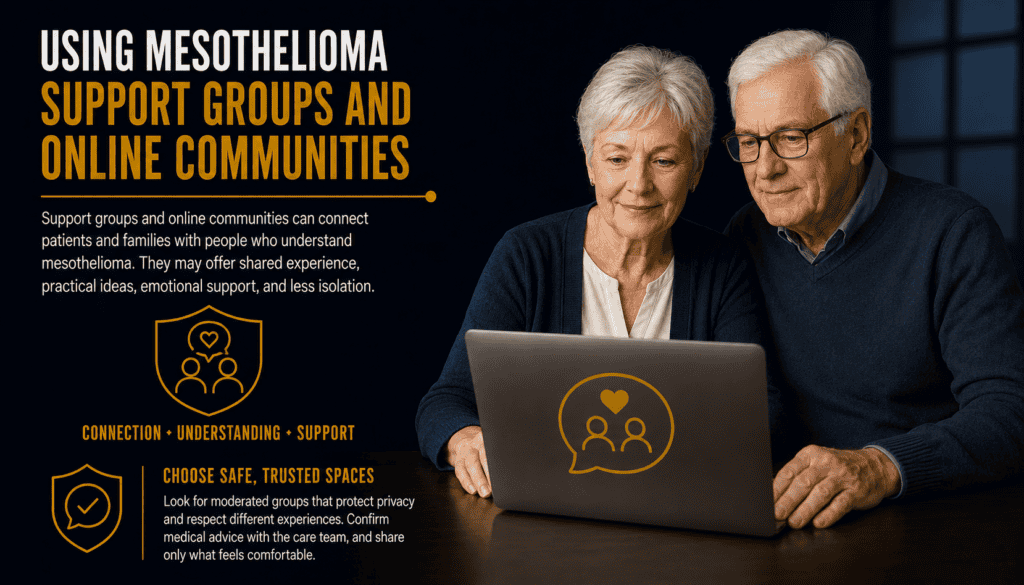 Using Mesothelioma Support Groups and Online Communities