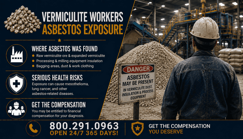 Vermiculite Workers Asbestos Exposure - Mesothelioma