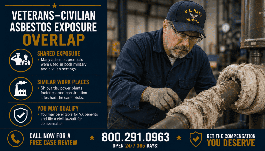 Veterans–Civilian Exposure Overlap - Mesothelioma Lawsuit