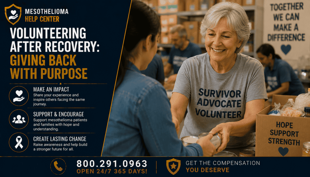 Volunteering After Recovery - Giving Back With Purpose - Mesothelioma