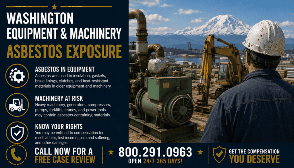 Washington Equipment & Machinery Asbestos Exposure - Mesothelioma