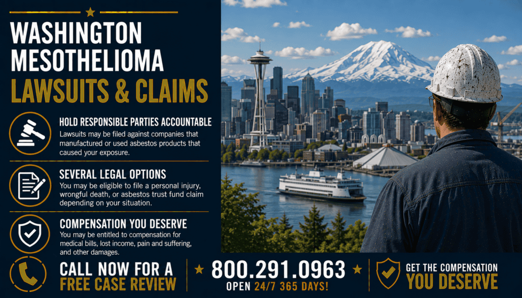 Washington Mesothelioma Lawsuits & Claims