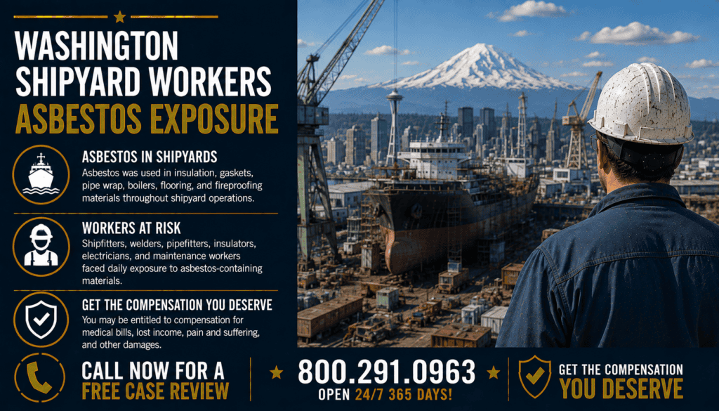 Washington Shipyard Workers Asbestos Exposure - Mesothelioma