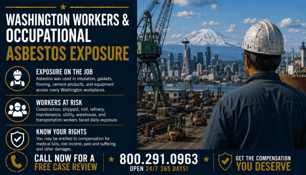 Washington Workers & Occupational Asbestos Exposure - Mesothelioma
