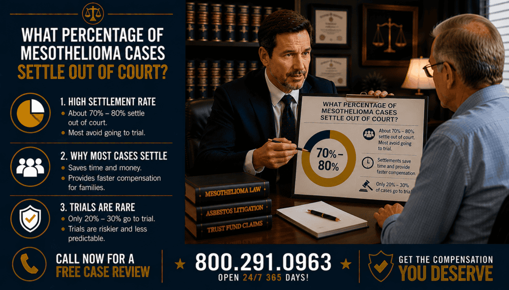 What Percentage of Mesothelioma Cases Settle Out of Court
