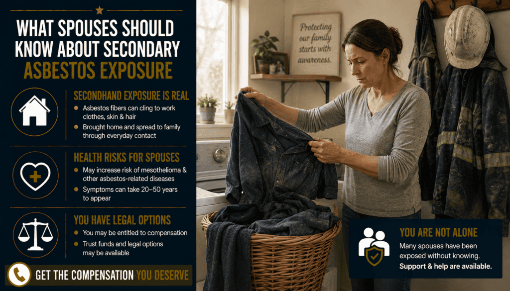 What Spouses Should Know About Secondary Asbestos Exposure - Mesothelioma