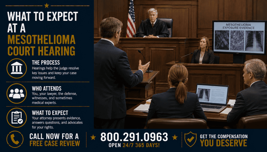 What to Expect at a Mesothelioma Court Hearing - Mesothelioma
