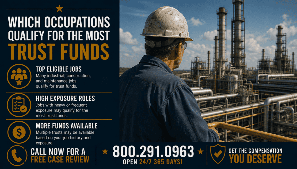 Which Occupations Qualify for the Most Trust Funds - Mesothelioma Lawsuit