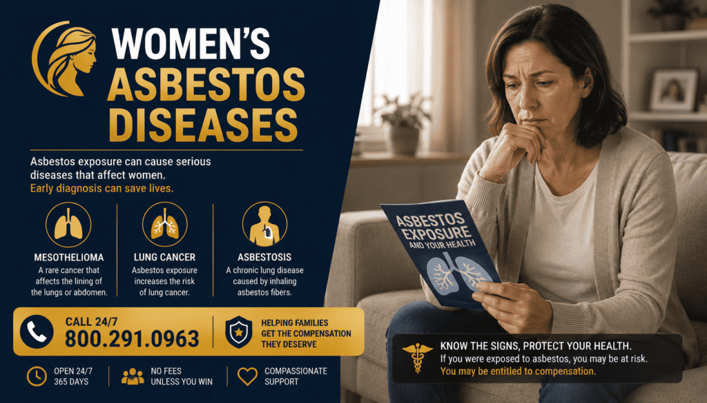 Women's Asbestos Diseases Lawsuit Claims