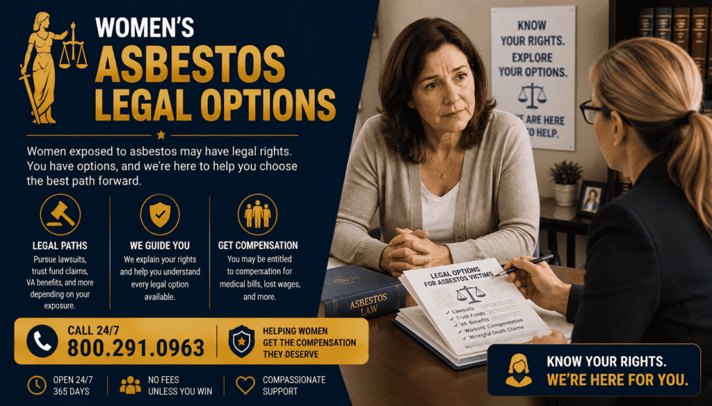 Women's Asbestos Legal Options - Mesothelioma