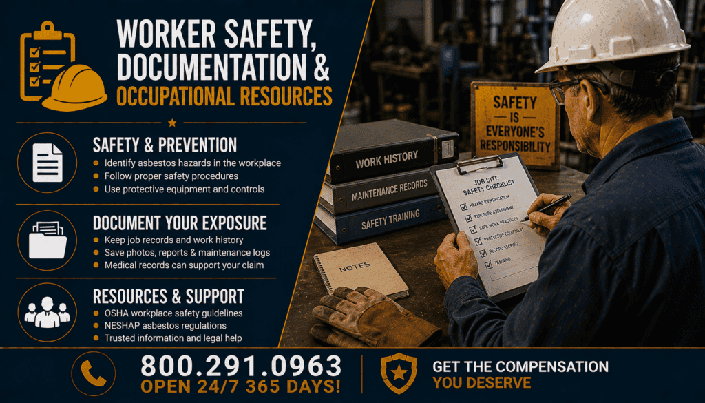 Worker Safety, Documentation & Occupational Resources - Mesothelioma