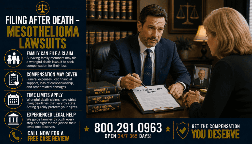 Wrongful Death Lawsuits for Mesothelioma - Asbestos Exposure
