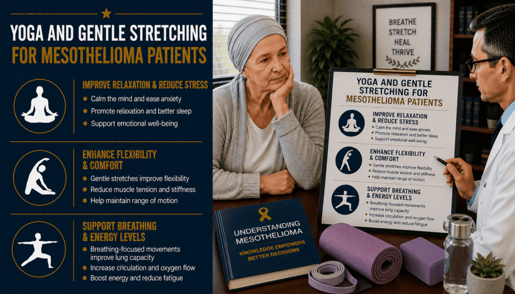 Yoga and Gentle Stretching for Mesothelioma Patients (2)