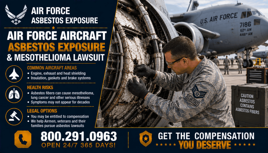 Air Force Aircraft Asbestos Exposure Mesothelioma Lawsuit - Mesothelioma and Asbestos Lung Cancer