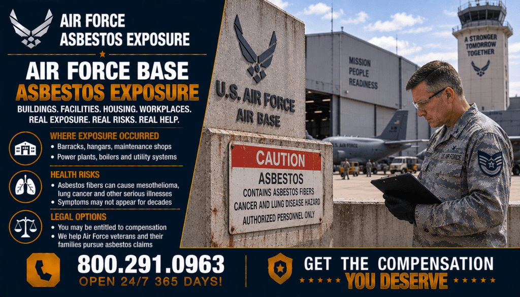 Air Force Base Asbestos Exposure & Mesothelioma Lawsuit