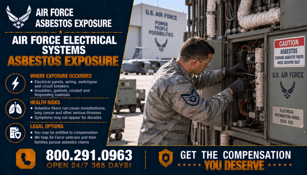 Air Force Electrical Systems Asbestos Exposure - Mesothelioma