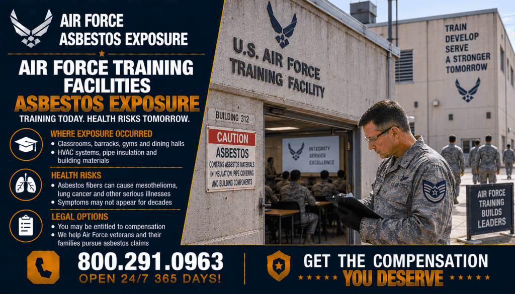 Air Force Training Facilities Asbestos Exposure - Mesothelioma