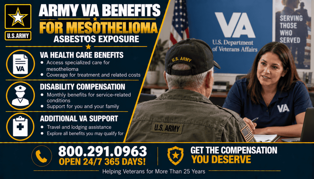 Army VA Benefits for Mesothelioma
