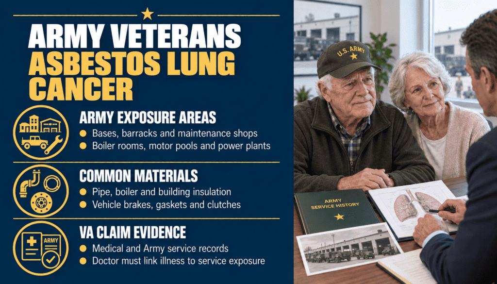 Army Veterans Asbestos Lung Cancer