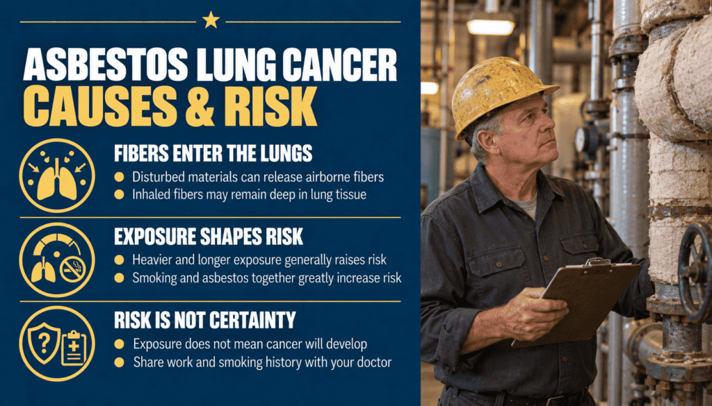 Asbestos Lung Cancer Causes & Risk