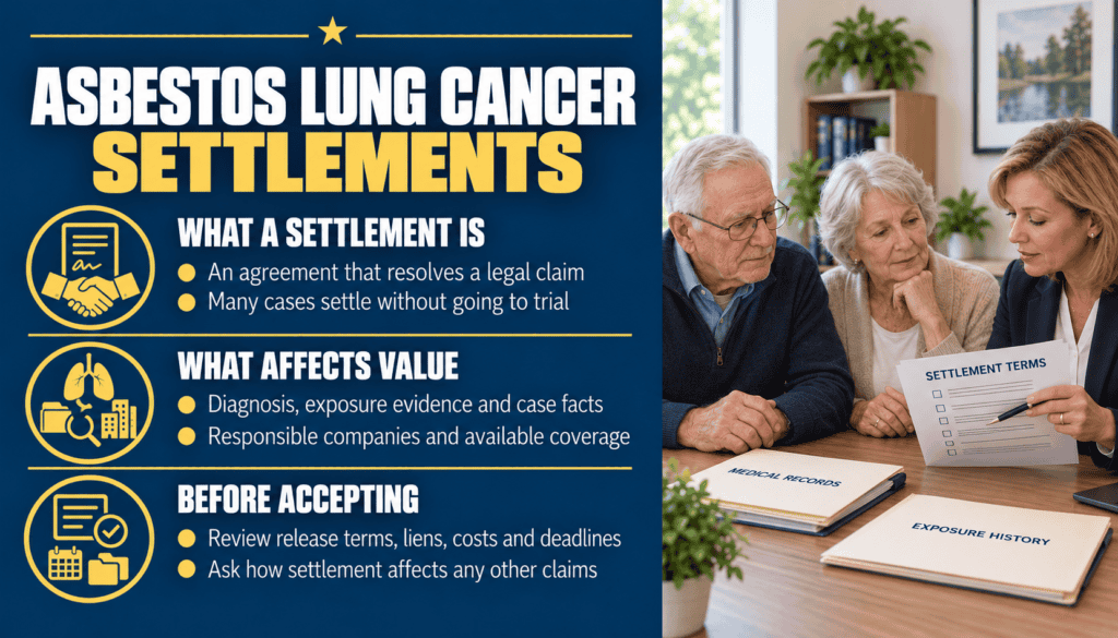 Asbestos Lung Cancer Settlements