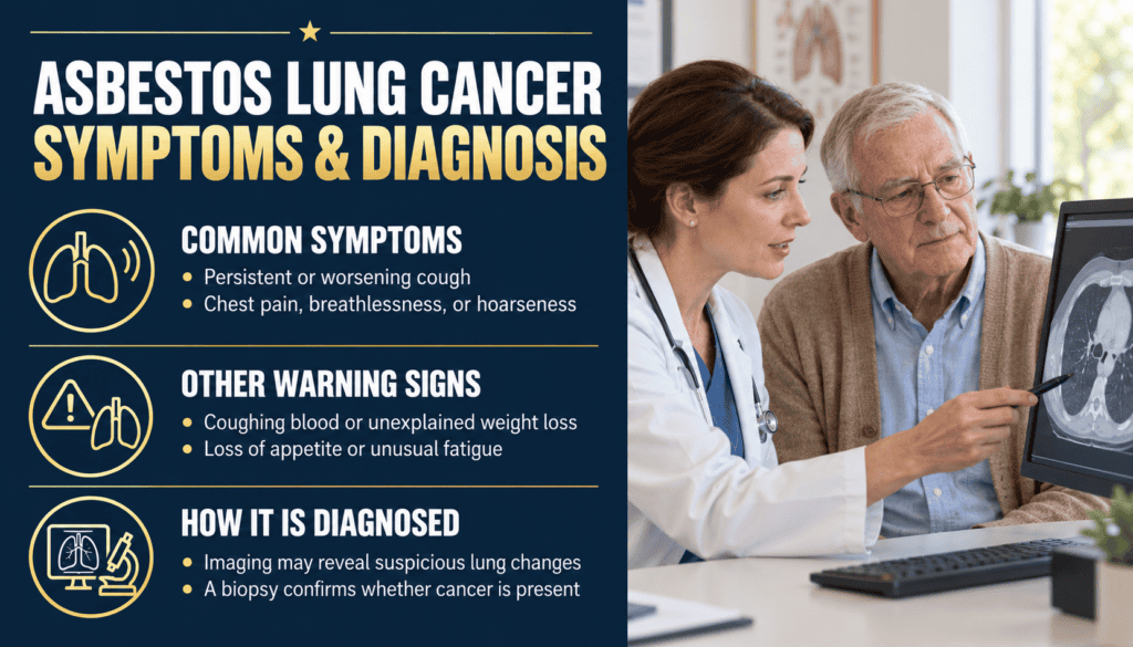 Asbestos Lung Cancer Symptoms & Diagnosis