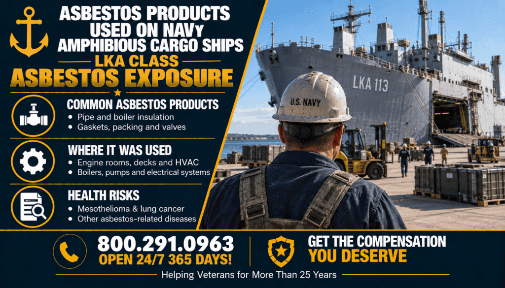 Asbestos Products Used on Navy Amphibious Cargo Ships - Mesothelioma