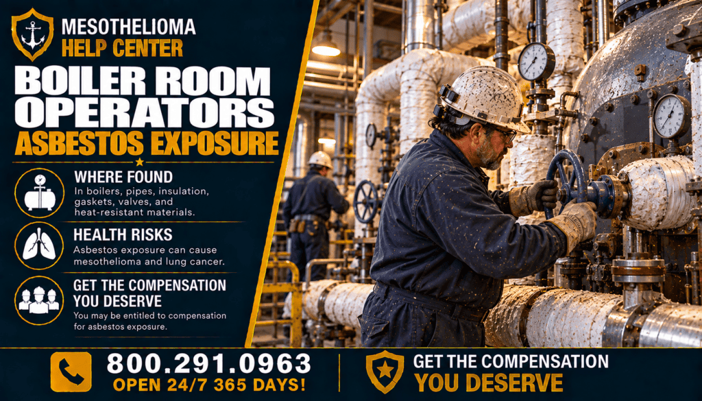 Boiler Room Operators Asbestos Exposure - Mesothelioma