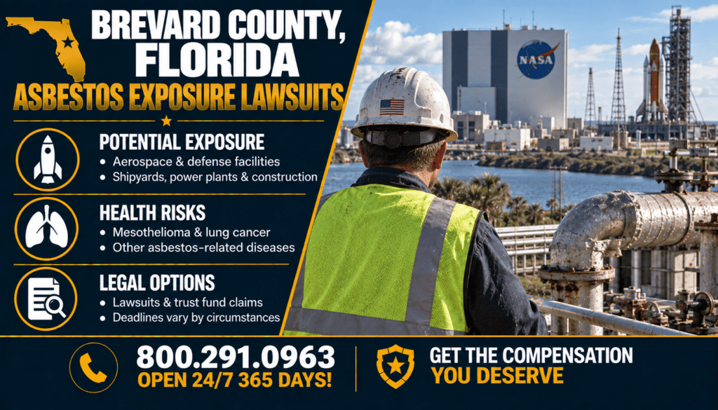Brevard County, Florida Asbestos Exposure Lawsuits - Mesothelioma