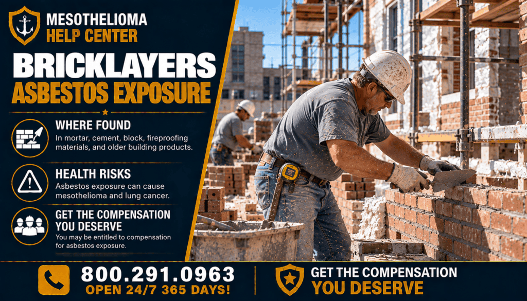 Bricklayers Asbestos Exposure - Mesothelioma