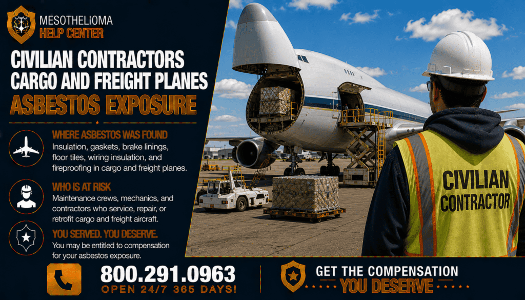 Cargo and Freight Planes Asbestos Exposure - Mesothelioma