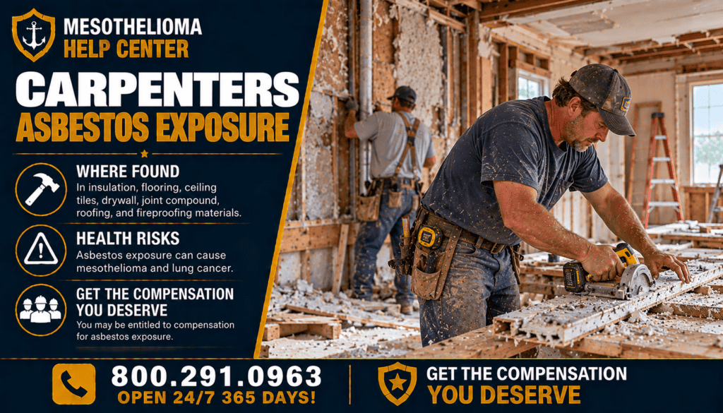 Carpenters Asbestos Exposure - Mesothelioma