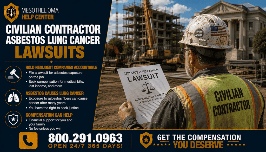 Civilian Contractor Asbestos Lung Cancer Lawsuits - Mesothelioma